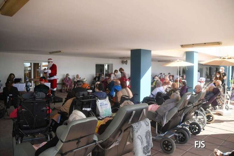 Momento del concierto de esta mañana/FJS Fotografía.